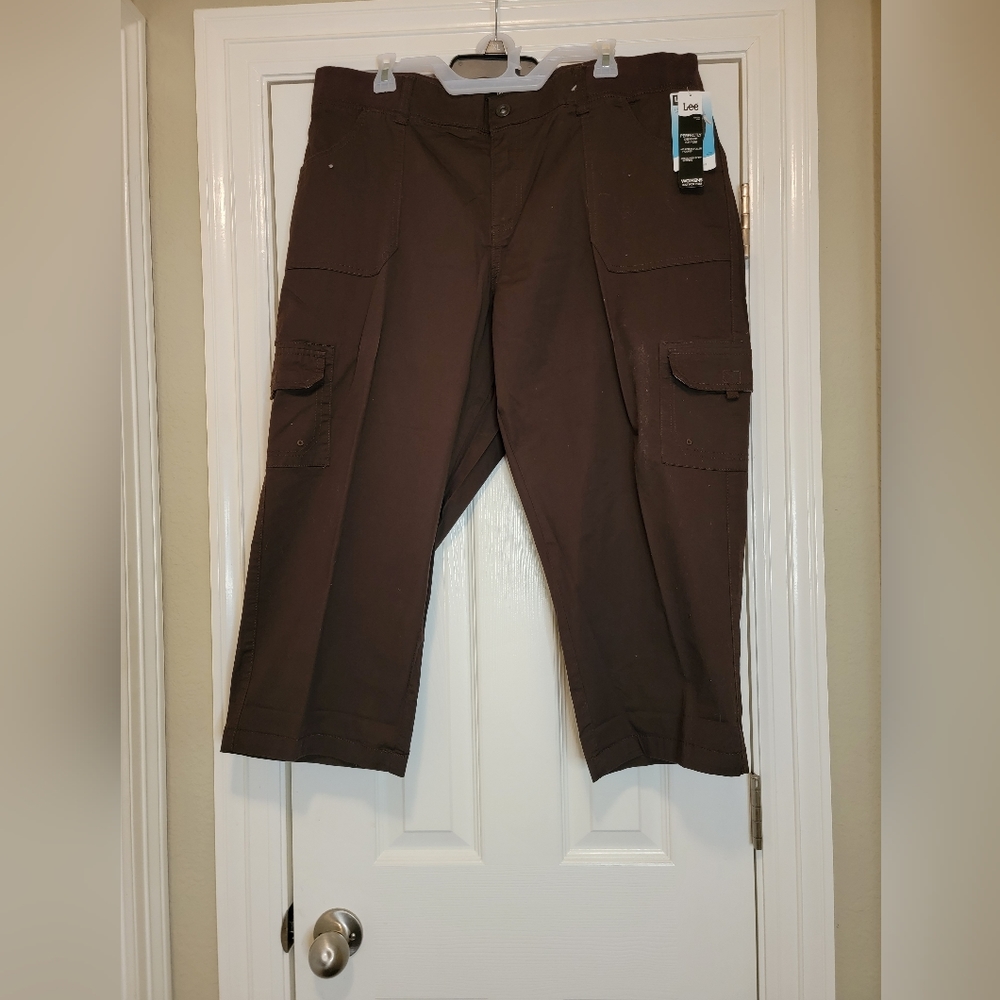 Lee relaxed fit Capri, brown,